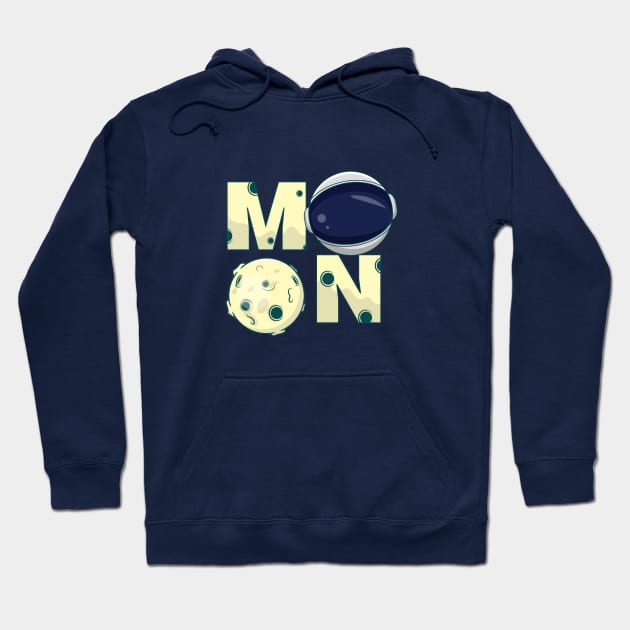 MOON Hoodie by Linescratches